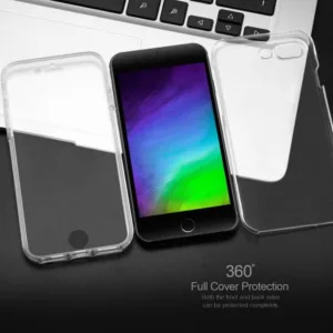 Capa 360 iPhone 8 Plus - Full Cover Transparente - Image 2