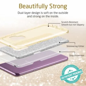 Capa Samsung Galaxy S9 Plus Purpurina Brilhante - Image 3