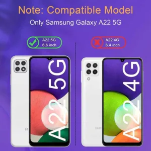 Película de Vidro Temperado Samsung Galaxy A22 5G - Super Transparente