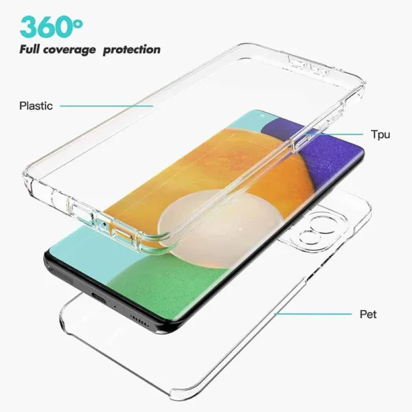 Capa 360 Xiaomi Mi 11 Lite - Full Cover Transparente