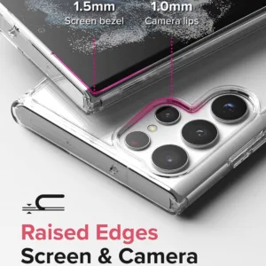 Capa Samsung Galaxy S22 Ultra Silicone Premium - Cristal Transparente