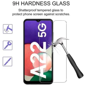 Película de Vidro Temperado Samsung Galaxy A22 5G - Super Transparente