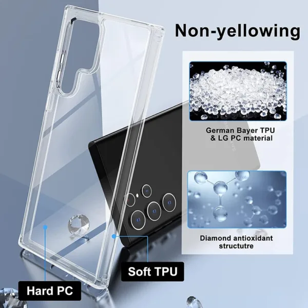 Capa Samsung Galaxy S23 Ulta Anti Choque - Transparente