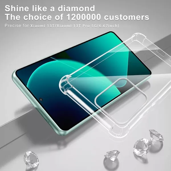 Capa Xiaomi Mi 13T | 13T Pro Anti Choque - Transparente