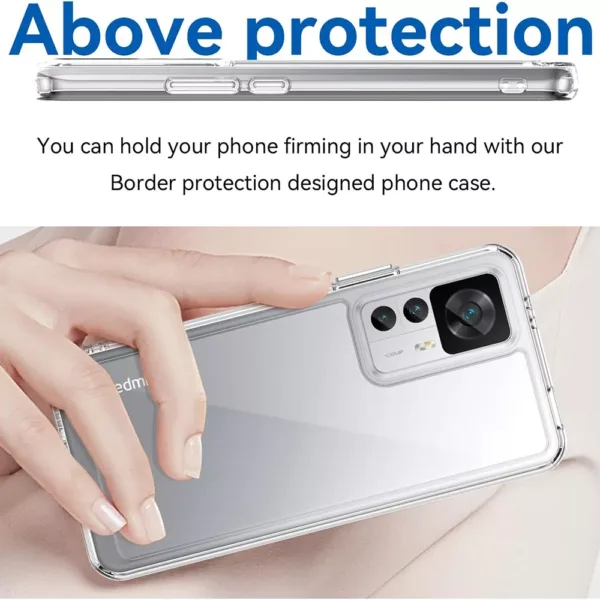 Capa Xiaomi Mi 12T | 12T Pro Anti Choque - Transparente