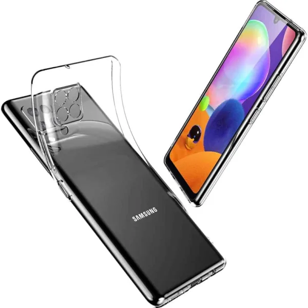 Capa Samsung Galaxy A12 | M12 Silicone Premium - Cristal Transparente