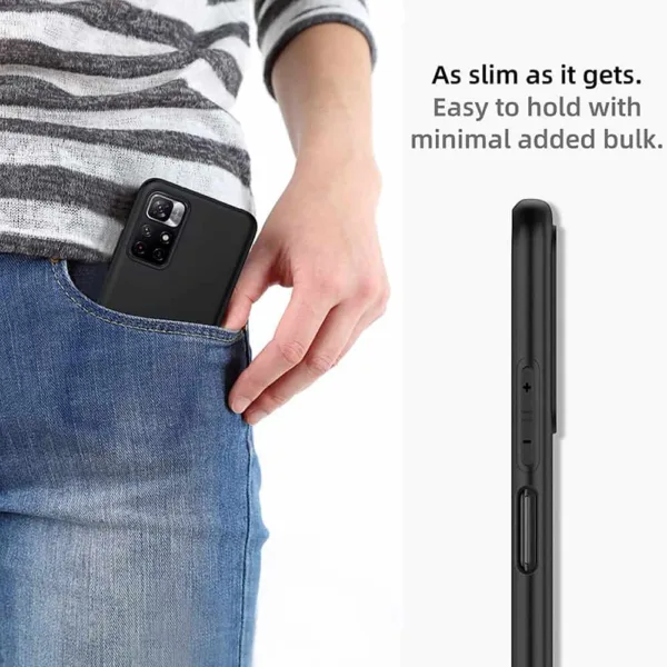 Capa Xiaomi Poco M4 Pro 4G Silicone Premium - Preto