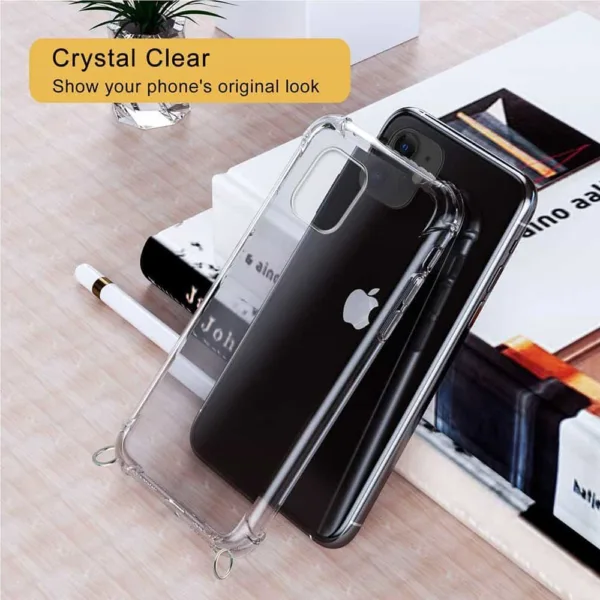 Capa iPhone 11 Pro Antichoque com Cordão