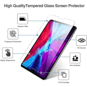 Película de Vidro Temperado iPad Pro (2022 | 2021 | 2020 | 2018) 12,9″ - Super Transparente