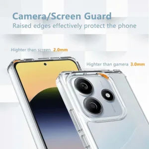 Capa Xiaomi Redmi Note 14 4G Anti Choque - Transparente