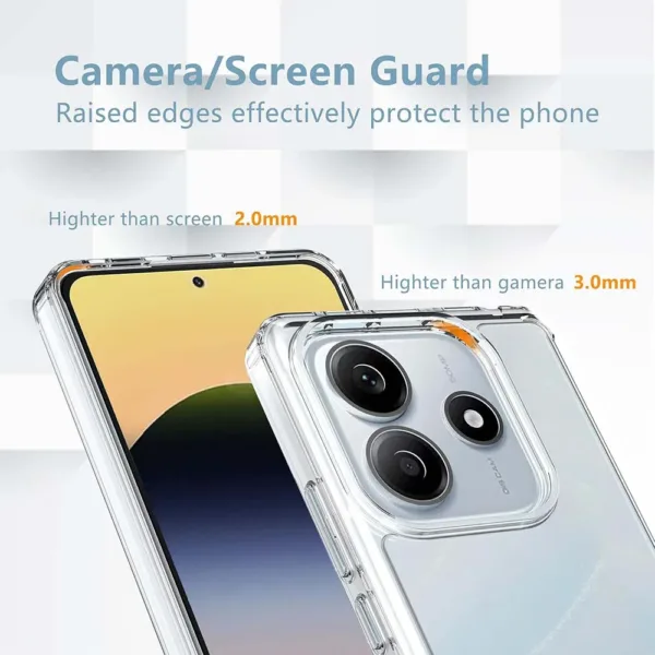 Capa Xiaomi Redmi Note 14 4G Anti Choque - Transparente