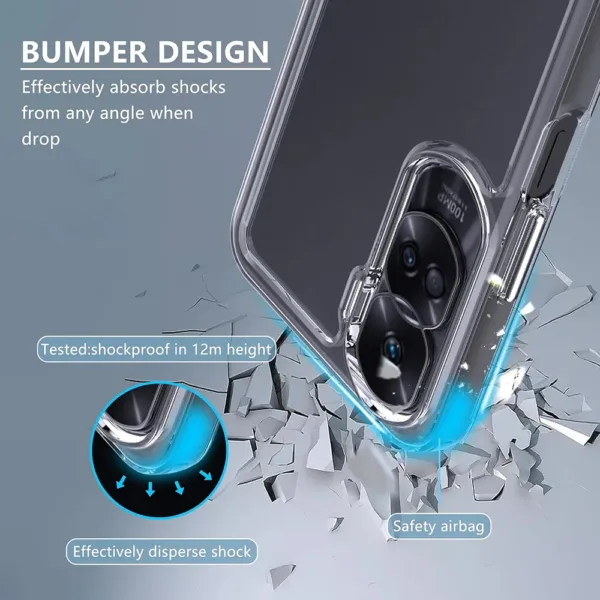 Capa Honor 90 Lite Anti Choque - Transparente