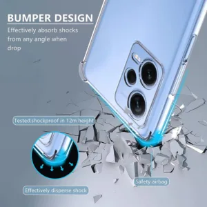 Capa Xiaomi Redmi 12C Anti Choque - Transparente