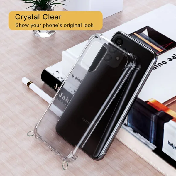 Capa Samsung Galaxy A23 5G Antichoque com Cordão