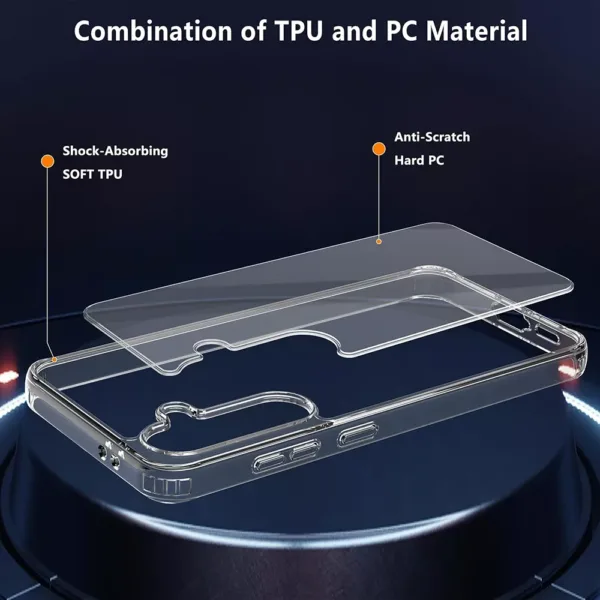 Capa Samsung Galaxy A15 Anti Choque - Transparente