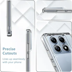 Capa Xiaomi Mi 14T Pro Anti Choque - Transparente