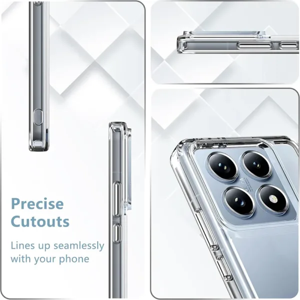 Capa Xiaomi Mi 14T Pro Anti Choque - Transparente