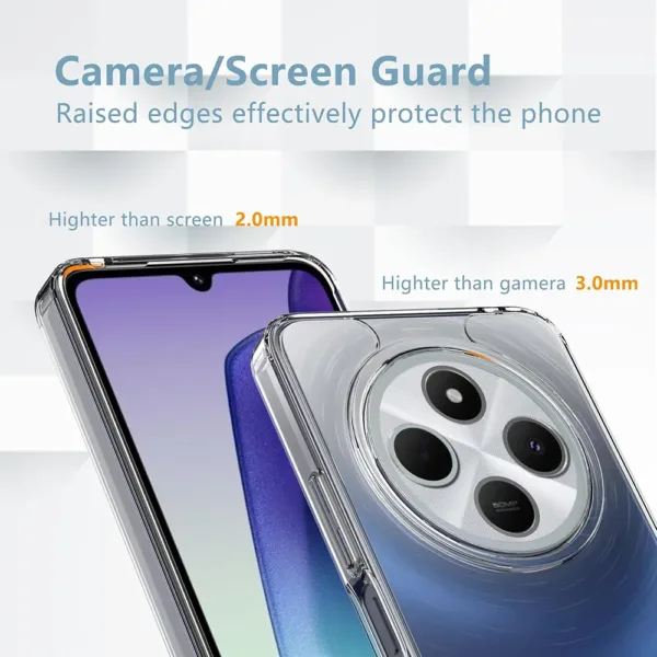 Capa Xiaomi Redmi 14C Anti Choque - Transparente