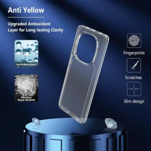 Capa Xiaomi Redmi Note 14 Pro+ 5G Anti Choque - Transparente