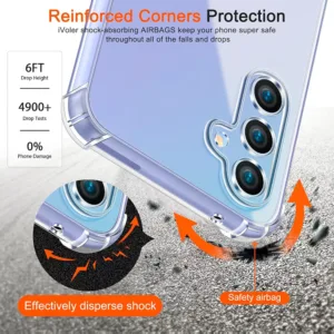 Capa Samsung Galaxy A14 Anti Choque - Transparente
