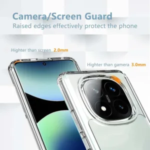 Capa Xiaomi Redmi Note 14 Pro+ 5G Anti Choque - Transparente