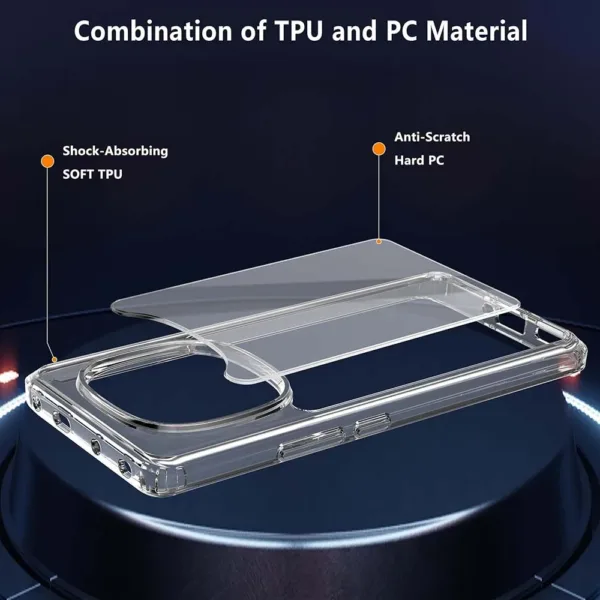 Capa Xiaomi Redmi Note 14 Pro 5G Anti Choque - Transparente