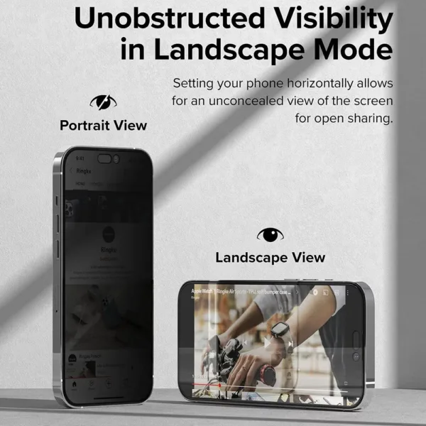Película de Vidro Temperado Xiaomi Redmi Note 13 5G - Super Privacidade