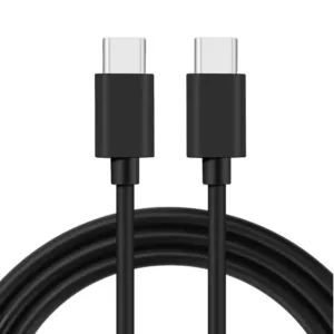 Cabo USB C para USB C 60W - 1M - Preto
