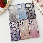 Capa iPhone 15 Plus Cromada Diamante