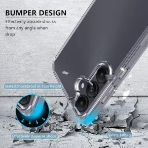 Capa Xiaomi Poco M6 4G Anti Choque - Transparente