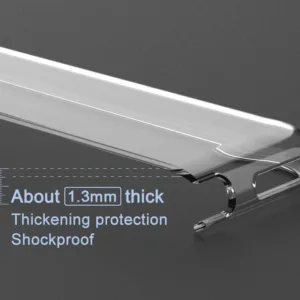 Capa Xiaomi Redmi Note 9 Silicone Premium - Cristal Transparente