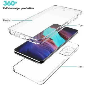 Capa 360 Xiaomi Poco M6 Pro 5G - Full Cover Transparente
