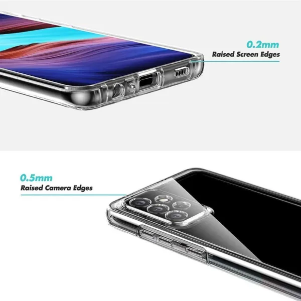 Capa 360 Samsung Galaxy A72 5G - Full Cover Transparente