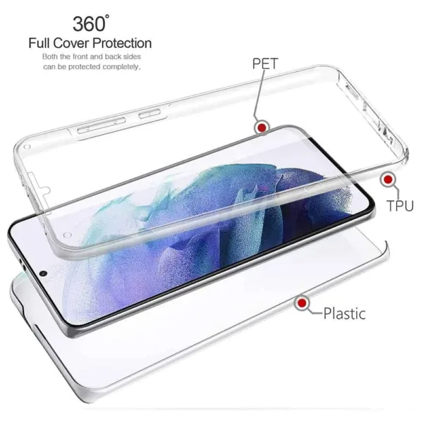 Capa 360 Samsung Galaxy S23 Plus - Full Cover Transparente