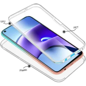 Capa 360 Xiaomi Redmi Note 9T 5G - Full Cover Transparente - Image 4