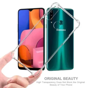 Capa Samsung Galaxy A20S Anti Choque - Transparente