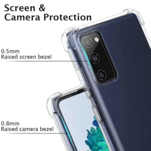 Capa Samsung Galaxy S20 FE Anti Choque - Transparente