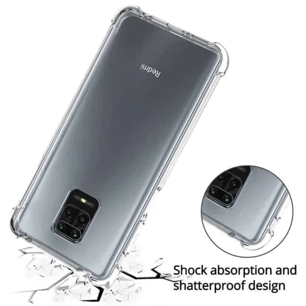 Capa Xiaomi Redmi Note 9s Anti Choque - Transparente
