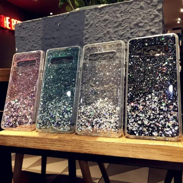 Capa Huawei P Smart Plus 2019 Star Glitter - Rosa