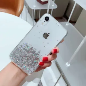 Capa iPhone XR Star Glitter - Image 1