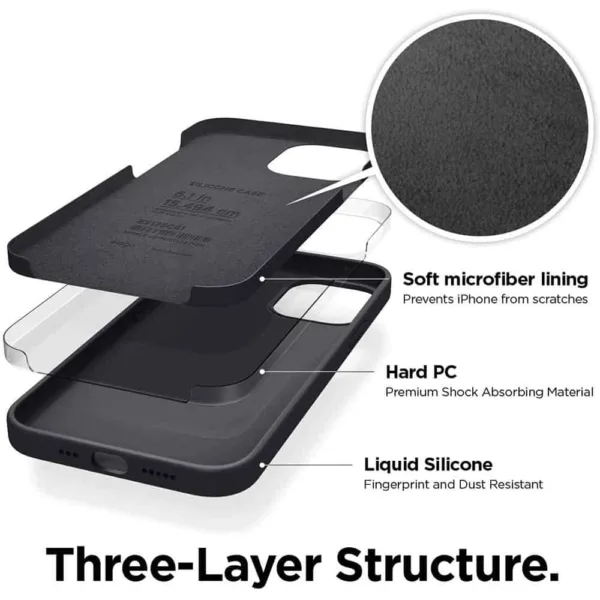 Capa Xiaomi Redmi Note 9 Pro Silicone Líquido Premium - Preto