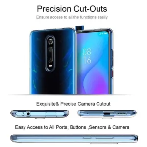Capa Xiaomi Mi 9T | 9T Pro Silicone Premium - Cristal Transparente - Image 4