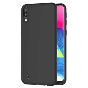 Capa Samsung Galaxy A10 Silicone Premium Preta - Image 1