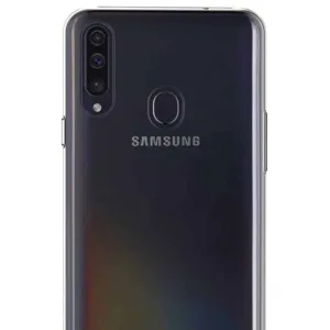 Capa Samsung Galaxy A20S Silicone Premium - Cristal Transparente - Image 3