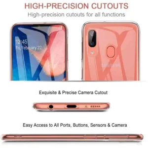 Capa Samsung Galaxy A20E Silicone Ultrafino - Transparente - Image 5