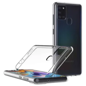 Capa Samsung Galaxy A21s Silicone Premium - Cristal Transparente - Image 3