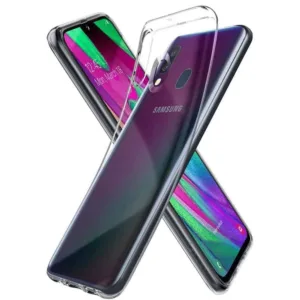 Capa Samsung Galaxy A40 Silicone Premium - Cristal Transparente - Image 5