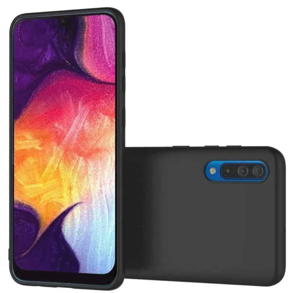 Capa Samsung Galaxy A70 Silicone Premium - Preta