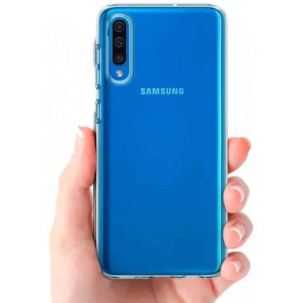 Capa Samsung Galaxy A70 Silicone Premium - Cristal Transparente