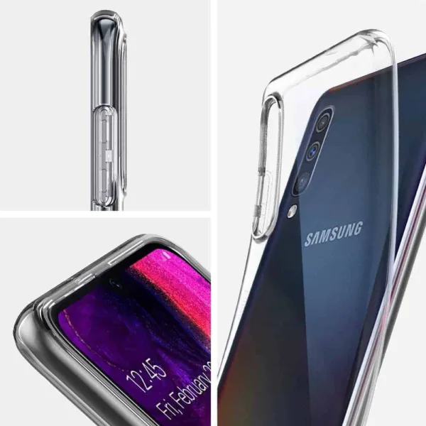 Capa Samsung Galaxy A70 Silicone Premium - Cristal Transparente
